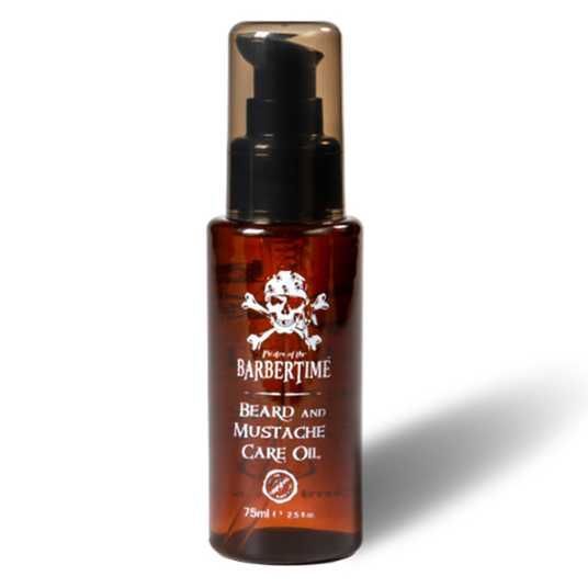 BEARD & MUSTACHE OIL - BLACKBEARD - 75ml - BARBERTIME